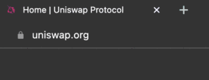 Go to Uniswap.org